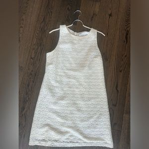 White / Cream lace mini dress
